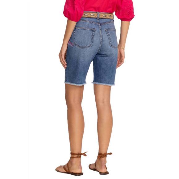 NEW JOHNNY WAS jeanette bermuda short in medium worn wash - Picture 3 of 3